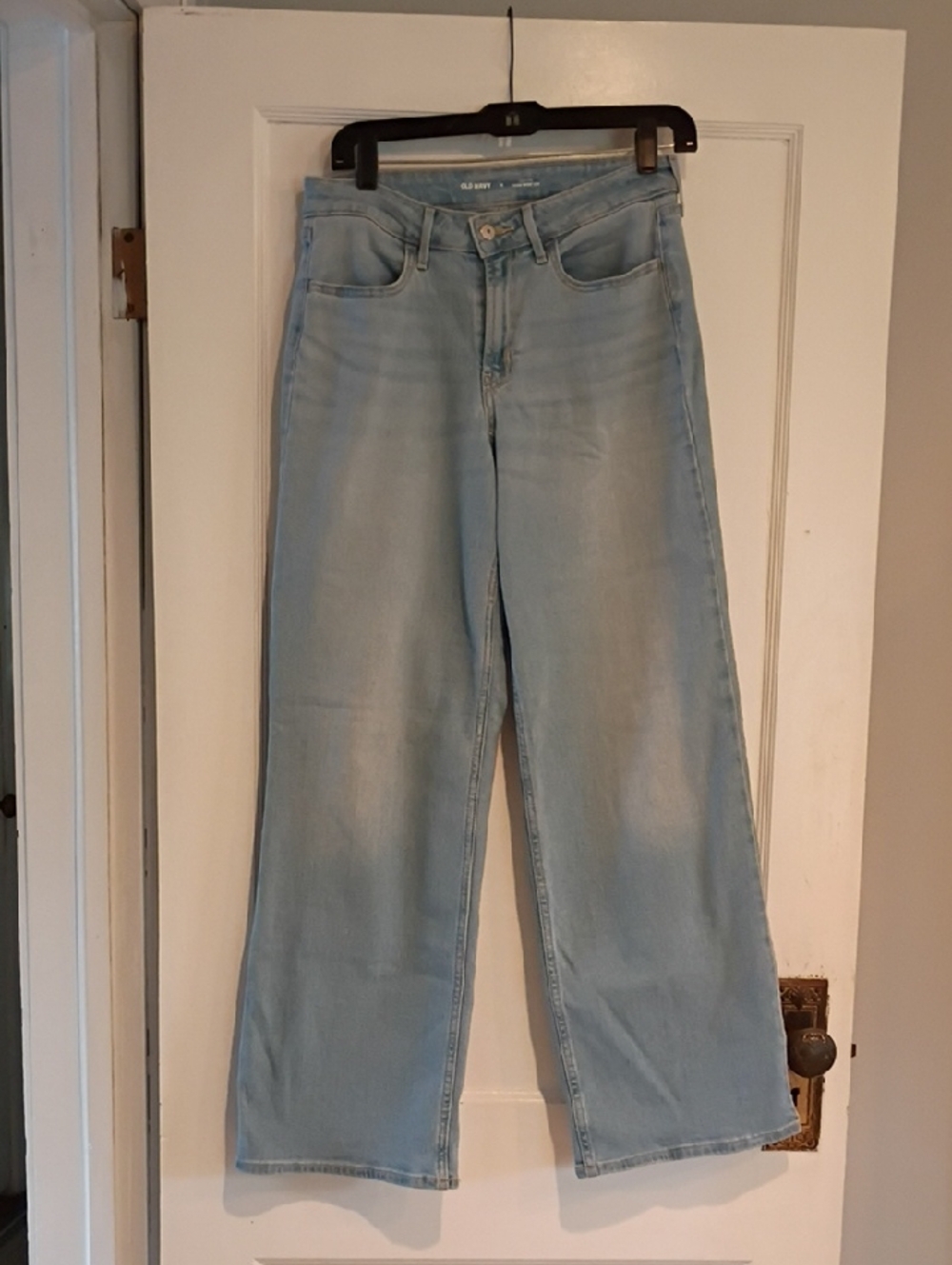 Old Navy Light Blue Wide Leg Jeans